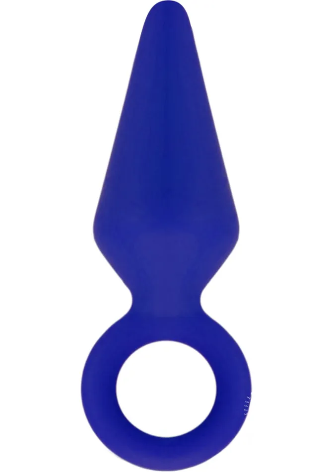 Anal Luxe Candy Rimmer Silicone Butt Plug Small Indigo Luxe Anal Luxe Candy Rimmer Silicone Butt Plug Small Indigo Luxe