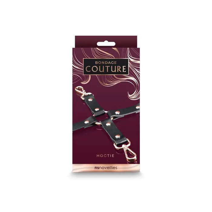 Anal NS Novelties Bondage Couture Hog Tie Black