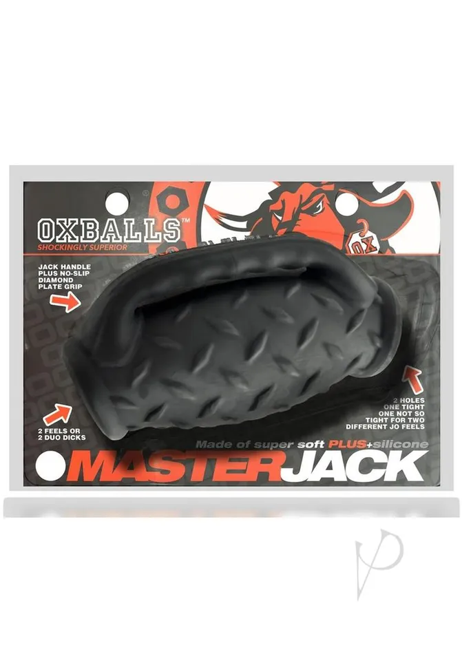 Anal Oxballs Masterjack Double Penetrator Black Ice