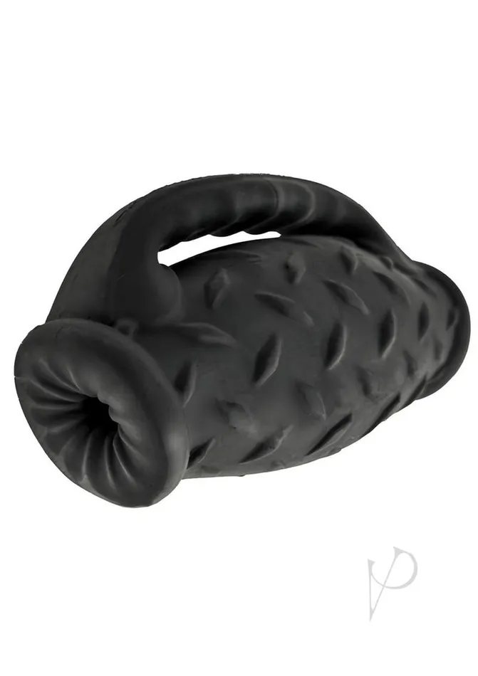 Anal Oxballs Masterjack Double Penetrator Black Ice