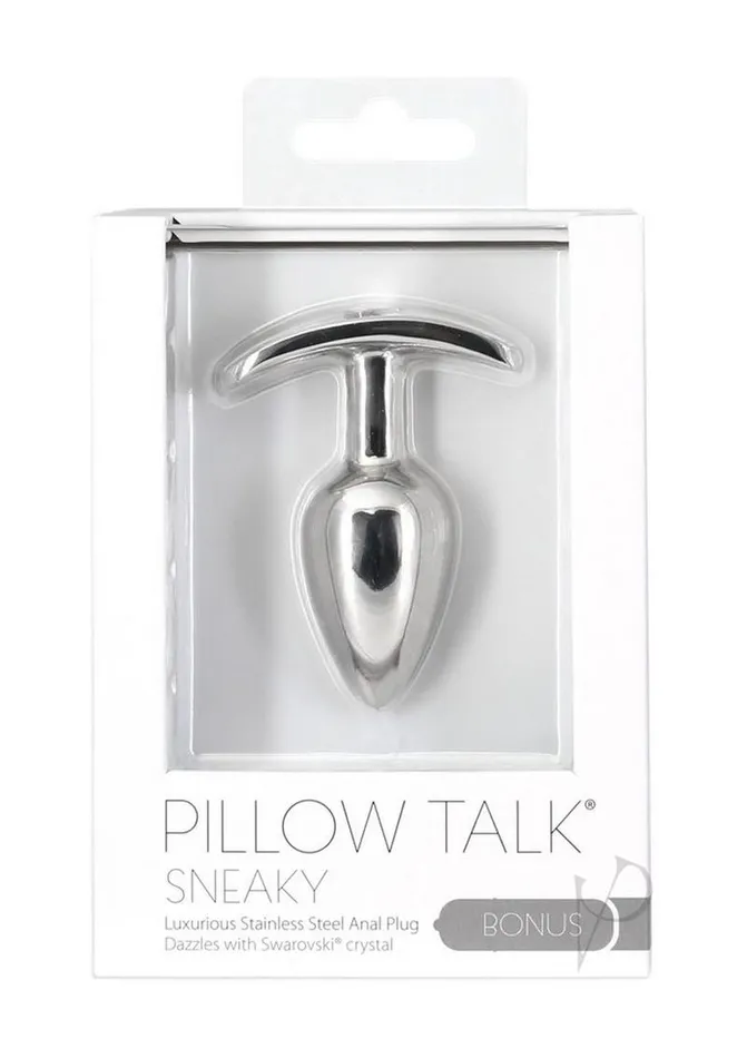 Anal Pillowtalk Pillow Talk Sneaky Luxurious Stainless Steel Anal Plug