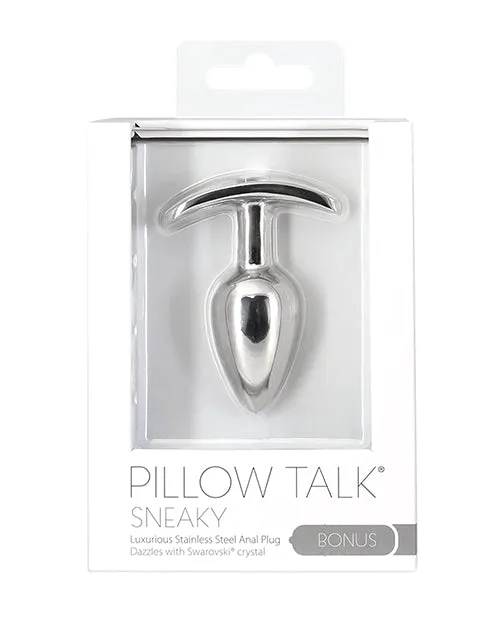Anal Pillowtalk Pillow Talk Sneaky Luxurious Stainless Steel Anal Plug
