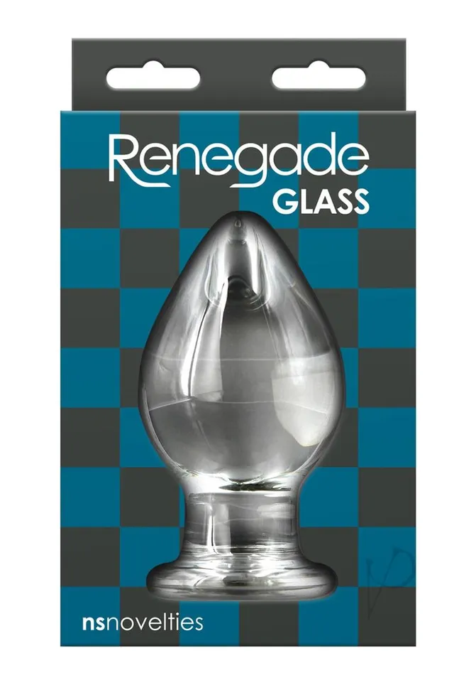 Anal Renegade Renegade Glass Knight Anal Probe Clear