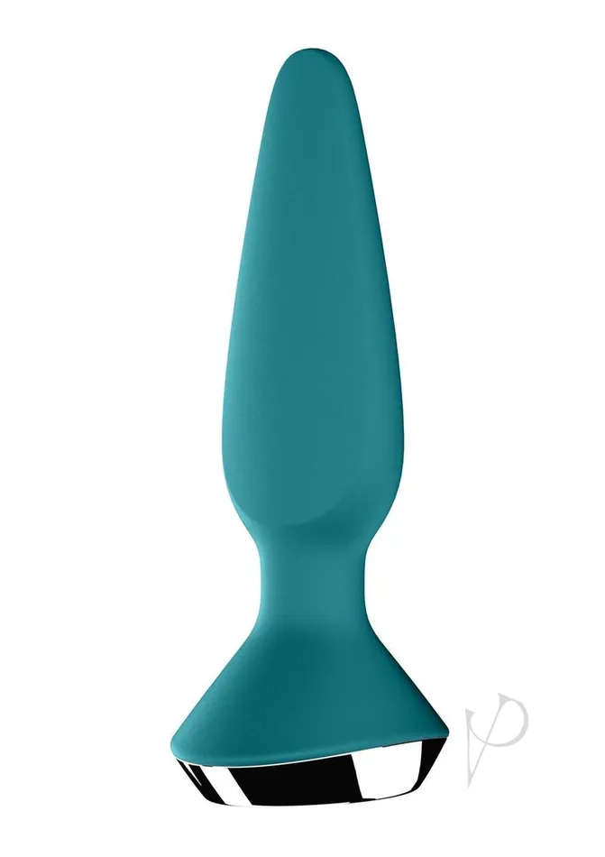 Anal Satisfyer Satisfyer Plugilicious 1 Silicone Vibrating Anal Plug Petrol Anal Satisfyer Satisfyer Plugilicious 1 Silicone Vibrating Anal Plug Petrol