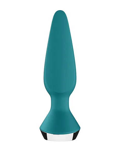 Anal Satisfyer Satisfyer Plugilicious 1 Silicone Vibrating Anal Plug Petrol Anal Satisfyer Satisfyer Plugilicious 1 Silicone Vibrating Anal Plug Petrol