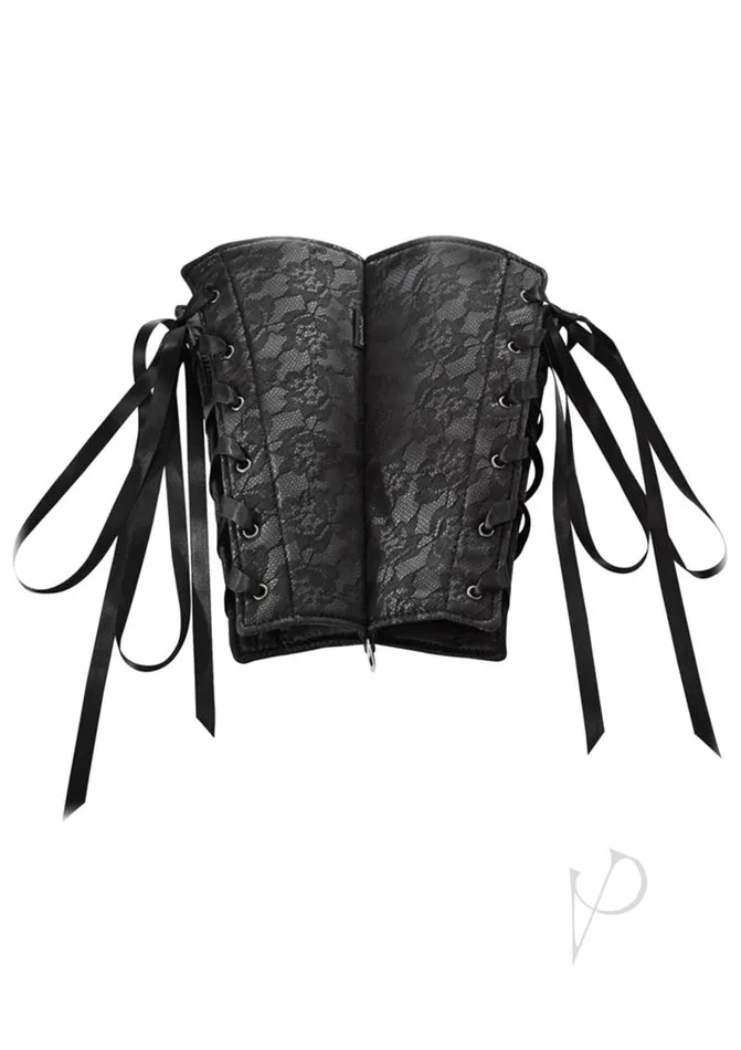 Anal Sincerely Lace Corset Arm Cuffs Black Sincerely