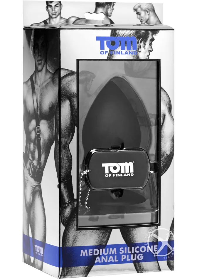 Anal Tom Of Finland Tom Of Finland Anal Plug Med Silicone Black