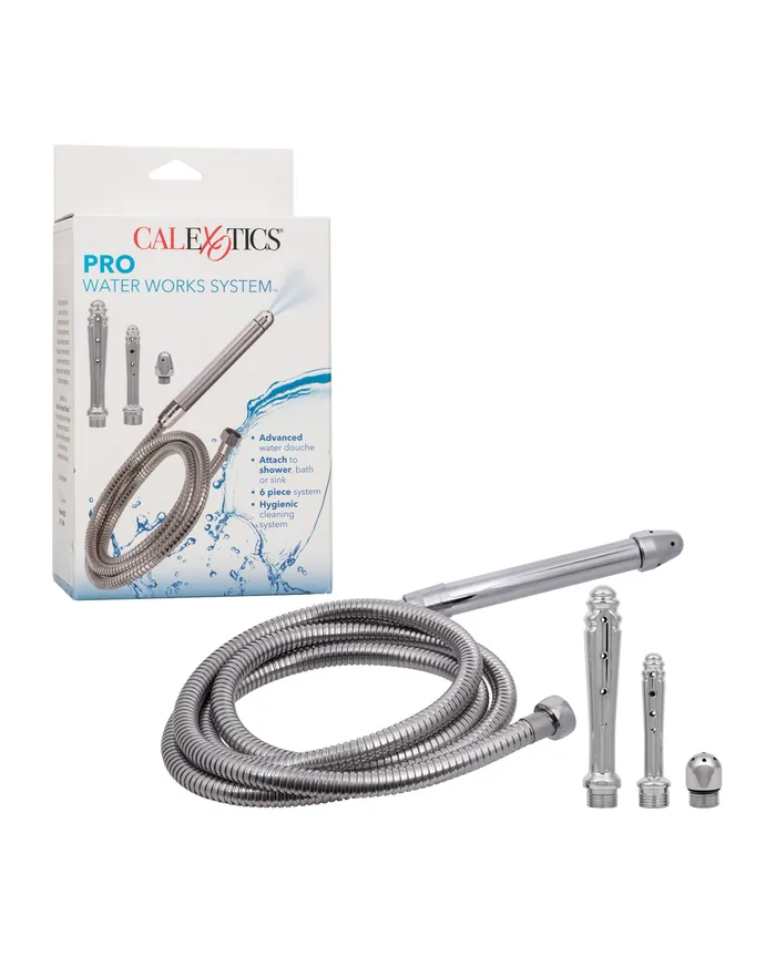 Anal Water Systems Pro Water Works Douche System Silver