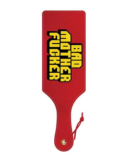 Anal Wood Rocket Wood Rocket Bad Mother Fucker Paddle MultiColor