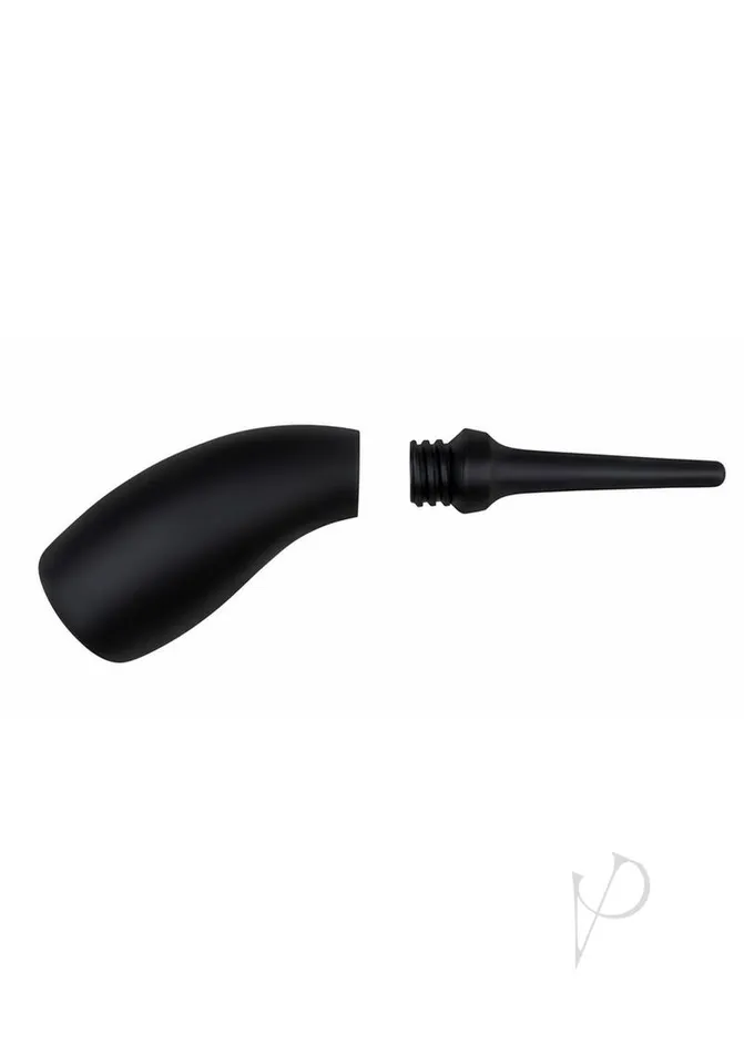 AquaClean 190ML One Way Valve Ergo Douche Black Aqua Clean Anal AquaClean 190ML One Way Valve Ergo Douche Black Aqua Clean Anal