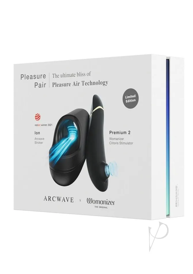 Archwave Pleasure Pair Couples Kit Black Arcwave Anal