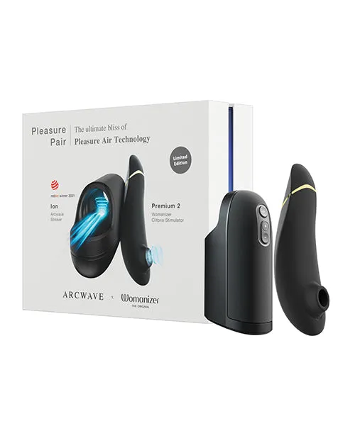 Archwave Pleasure Pair Couples Kit Black Arcwave Anal
