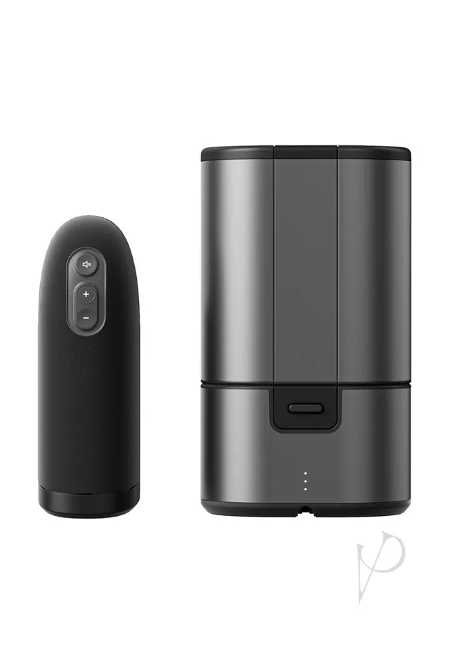 Arcwave Ion Rechargeable Silicone Pleasure Air Stroker Black Arcwave Male Sex Toys