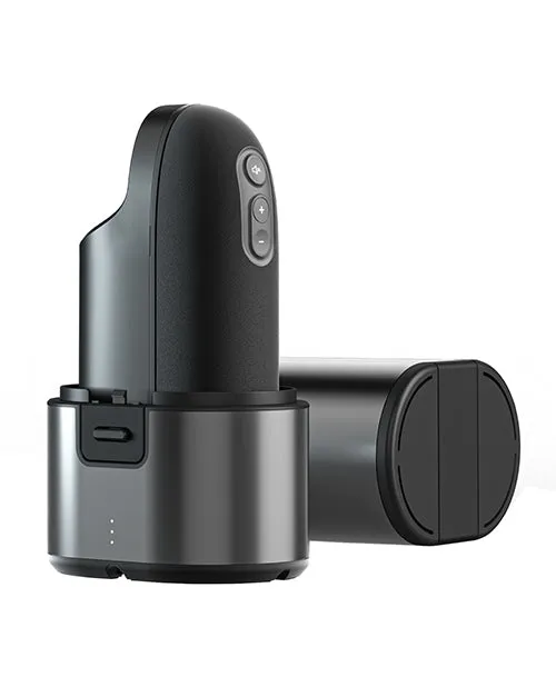 Arcwave Ion Rechargeable Silicone Pleasure Air Stroker Black Arcwave Male Sex Toys