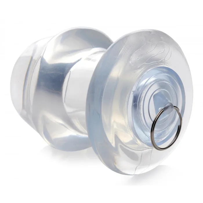 Ass Bung Clear Hollow Anal Dilator with Plug Master Series Anal