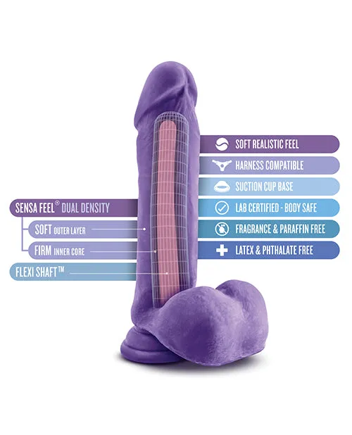 Au Naturel Dildos Blush Au Naturel Bold Hero 8 Dildo Purple
