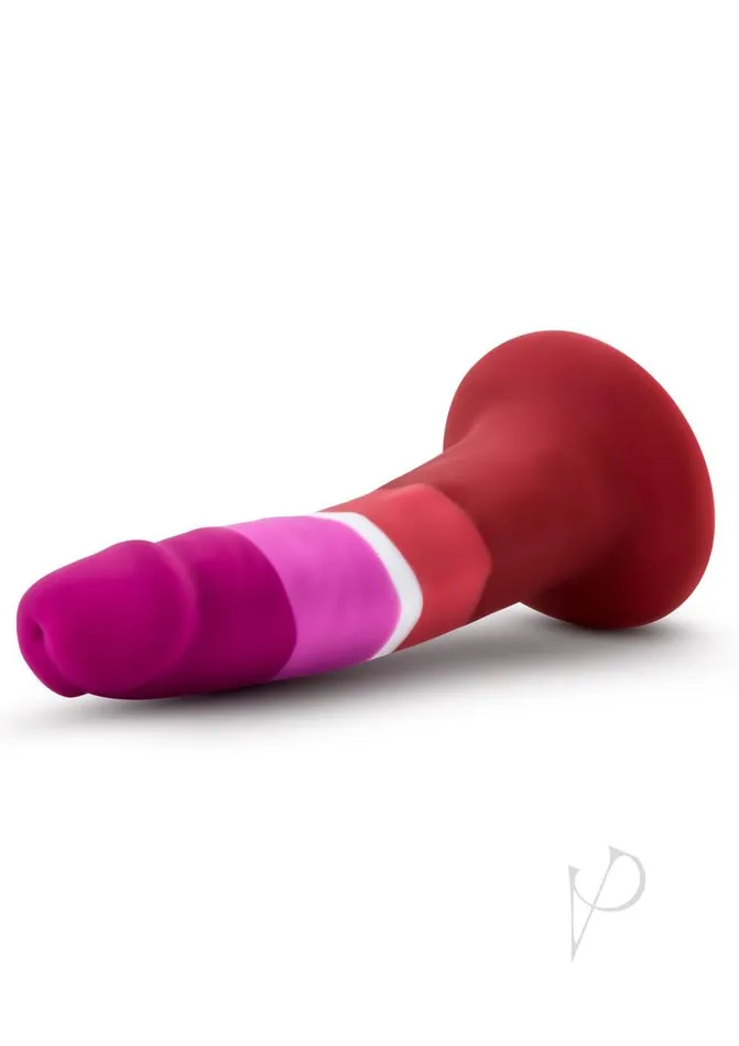 Avant Pride P3 Beauty Silicone Dildo 6in Multicolor Avant Dildos