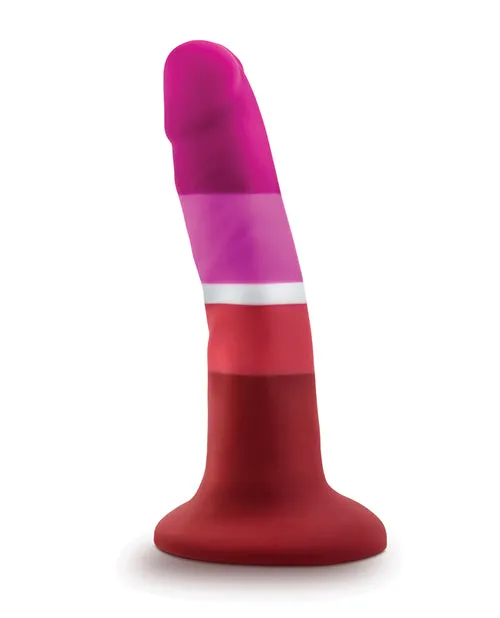Avant Pride P3 Beauty Silicone Dildo 6in Multicolor Avant Dildos