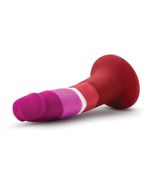 Avant Pride P3 Beauty Silicone Dildo 6in Multicolor Avant Dildos