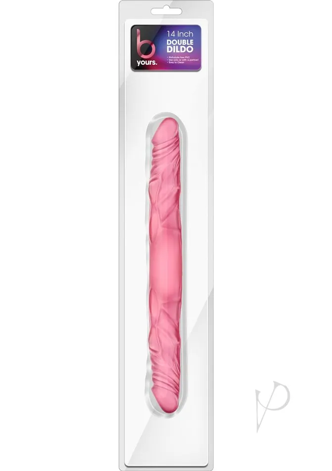 B Yours Dildos B Yours Double Dildo 14in Pink