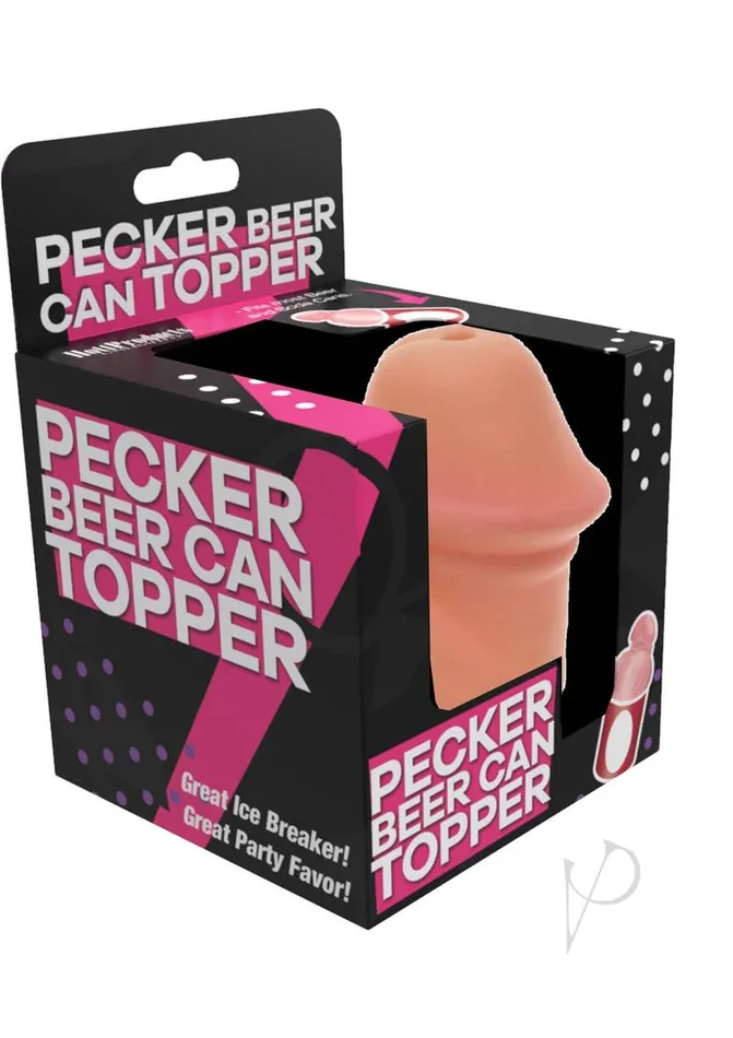 Bachelorette Vibrators Pecker Beer Can Topper Novelty Gift