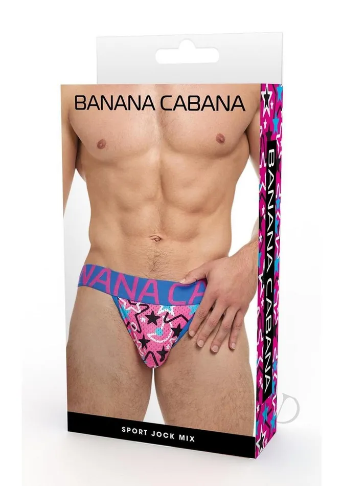 Banana Cabana Jock ML Purple Banana Cabana Vibrators