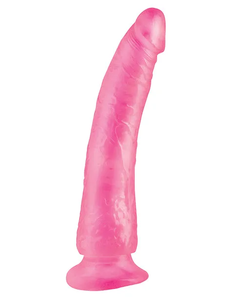 Basix Dong Slim 7 with Suction Cup 7in Pink Basix Rubber Works Dildos Basix Dong Slim 7 with Suction Cup 7in Pink Basix Rubber Works Dildos