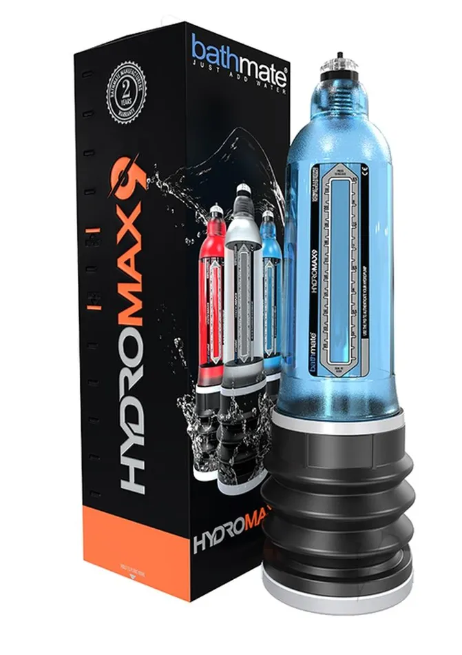 Bathmate Hydromax9 Penis Pump Blue Male Sex Toys