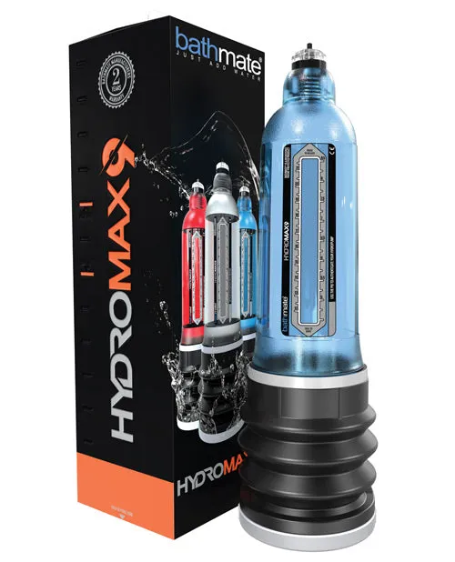 Bathmate Hydromax9 Penis Pump Blue Male Sex Toys