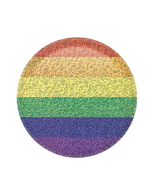 Beistle Anal Rainbow Button