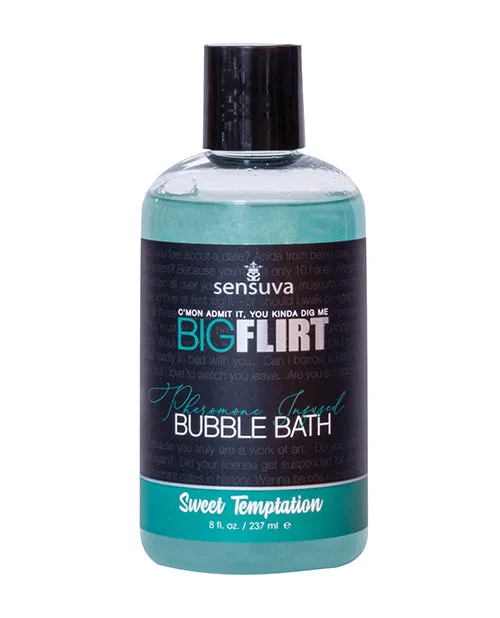 Big Flirt Dildos Big Flirt Pheromone Bubble Bath 8oz Sweet Temptation Big Flirt Dildos Big Flirt Pheromone Bubble Bath 8oz Sweet Temptation