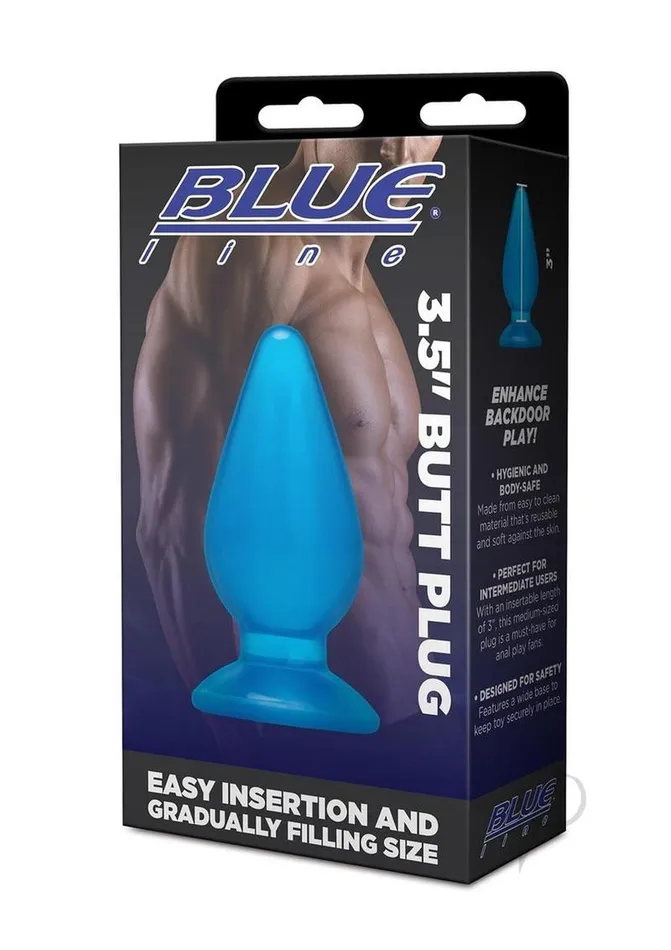 Blue Line Butt Plug Blue Blue Line Cand B Gear Anal