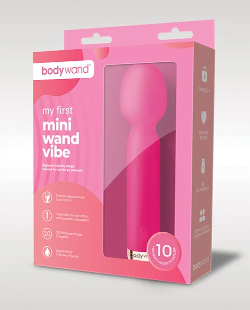Bodywand Female Sex Toys Bodywand My First Mini Wand Vibe Silicone Rechargeable Vibrator Rose Bodywand Female Sex Toys Bodywand My First Mini Wand Vibe Silicone Rechargeable Vibrator Rose