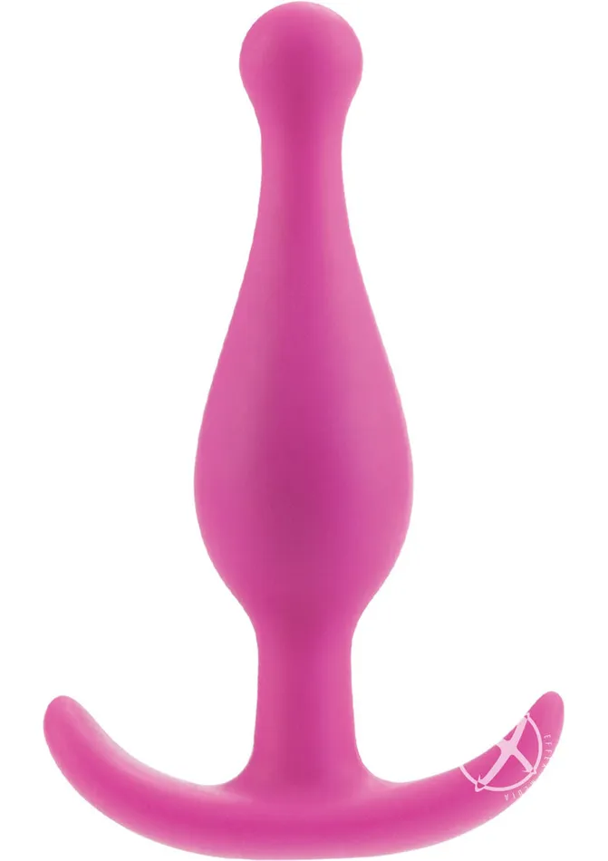 Booty Call Anal Booty Call Booty Rocker Silicone Butt Plug Pink