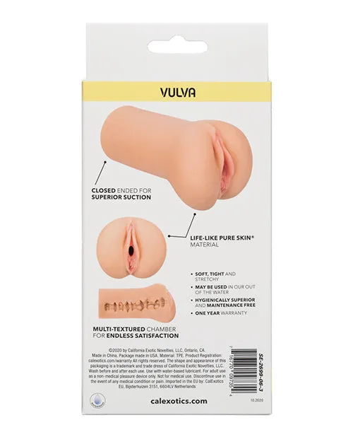 Boundless Boundless Vulva Masturbator Vanilla Male Sex Toys Boundless Boundless Vulva Masturbator Vanilla Male Sex Toys