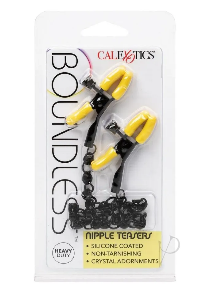 Boundless Nipple Teasers BlackYellow Boundless Anal