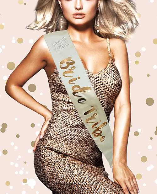 Bride Tribe Sash Rose Gold Omg International Vibrators
