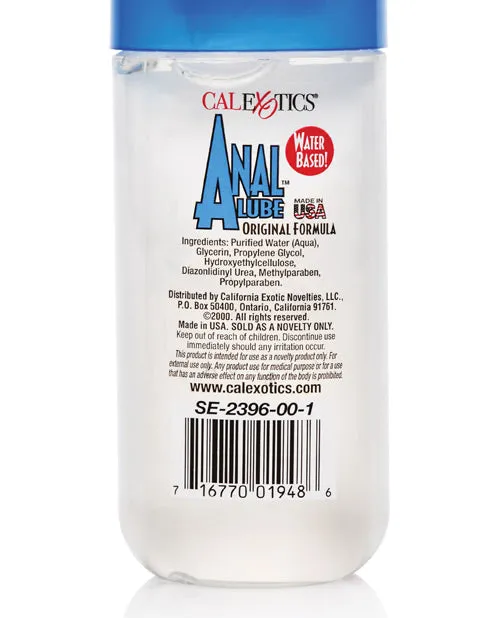Cal Exotics Male Sex Toys Anal Lube Original Formula Water Based 6oz