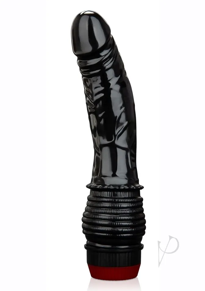 CandB Gear Vibrating Anal Dildo 475in Black Blue Line Cand B Gear Anal CandB Gear Vibrating Anal Dildo 475in Black Blue Line Cand B Gear Anal