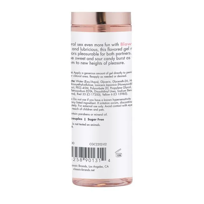 CGC Couples Blow Me Oral Sex Gel 2 oz Berry Burst
