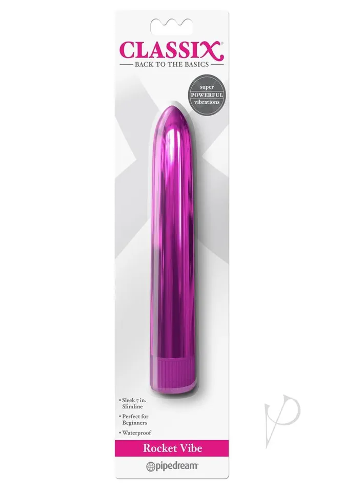 Classix Vibrators Classix Rocket Vibrator Pink