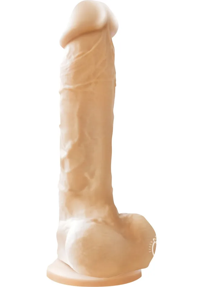 Colours Dildos Colours Pleasures Silicone Dildo 8in Vanilla