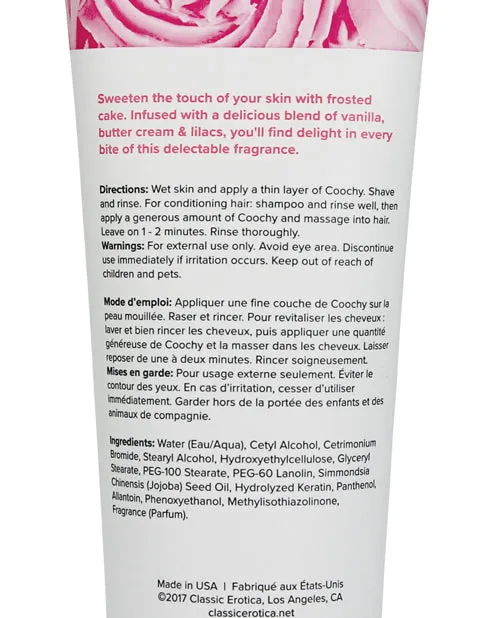 Coochy Female Sex Toys Coochy Shave Cream Frosted Cake 125oz Coochy Female Sex Toys Coochy Shave Cream Frosted Cake 125oz
