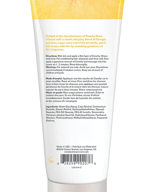 Coochy Female Sex Toys Coochy Shave Cream Peachy Keen 125oz