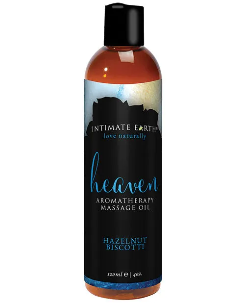 Couples Intimate Earth Intimate Earth Heaven Aromatherapy Massage Oil Hazelnut Biscotti 4oz