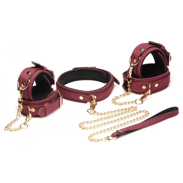 Couples Master Series 6 Piece Velvet Bondage Set