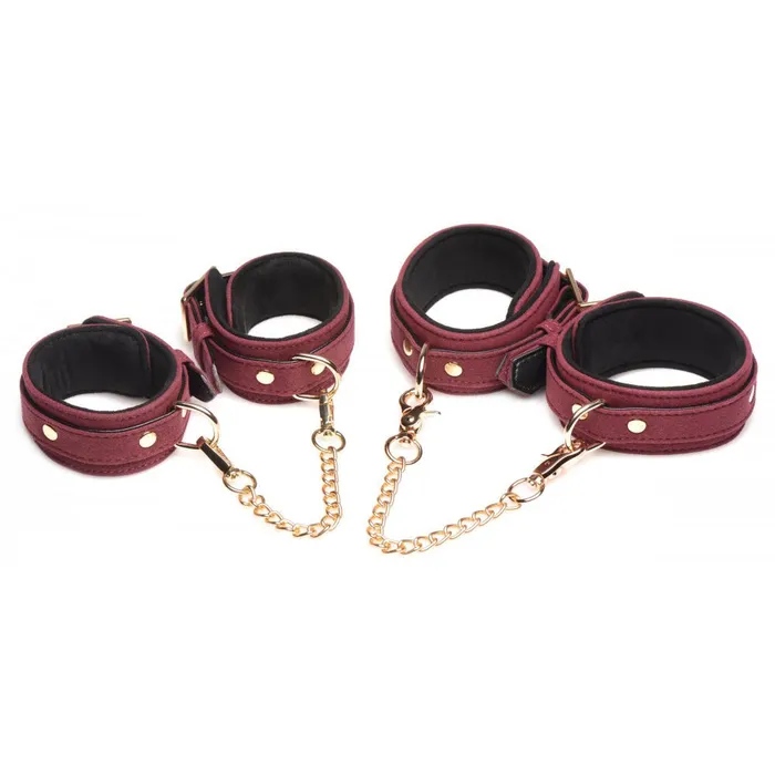 Couples Master Series 6 Piece Velvet Bondage Set