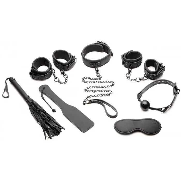 Couples Master Series Master of Kink 10pc Deluxe Bondage Set
