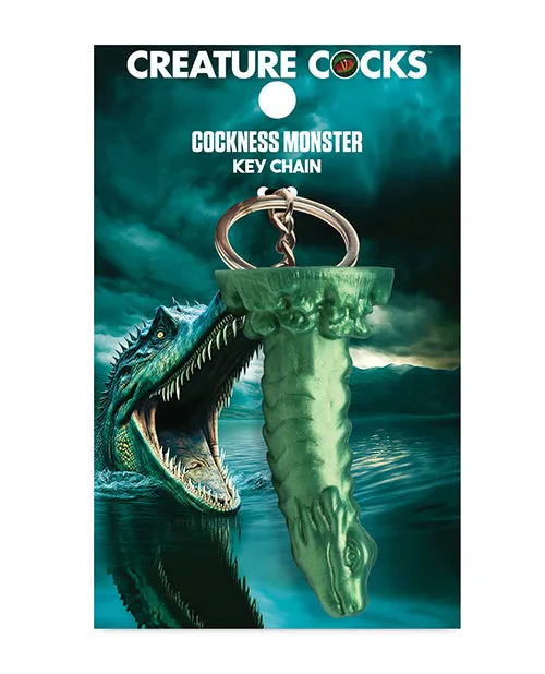 Creature Cocks Cockness Monster Keychain Green Creature Cocks Dildos