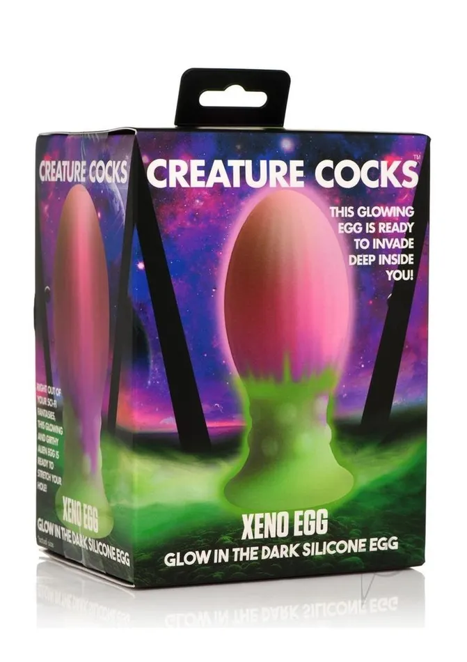 Creature Cocks Dildos Creature Cocks Xeno Egg Glow in the Dark Silicone Egg PinkGreen Creature Cocks Dildos Creature Cocks Xeno Egg Glow in the Dark Silicone Egg PinkGreen